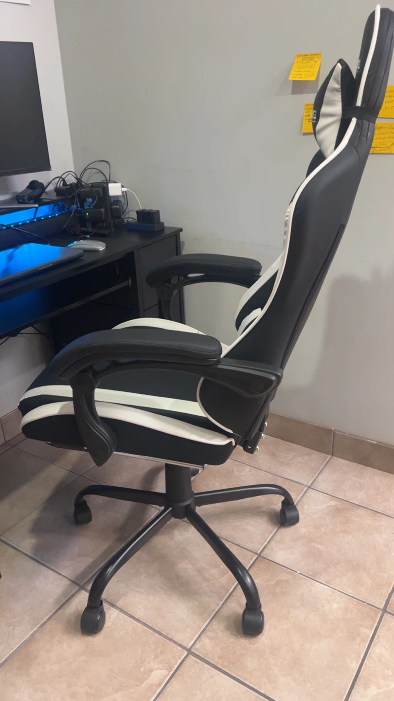 GTRACING Gaming Chair - Black & White - photo 5