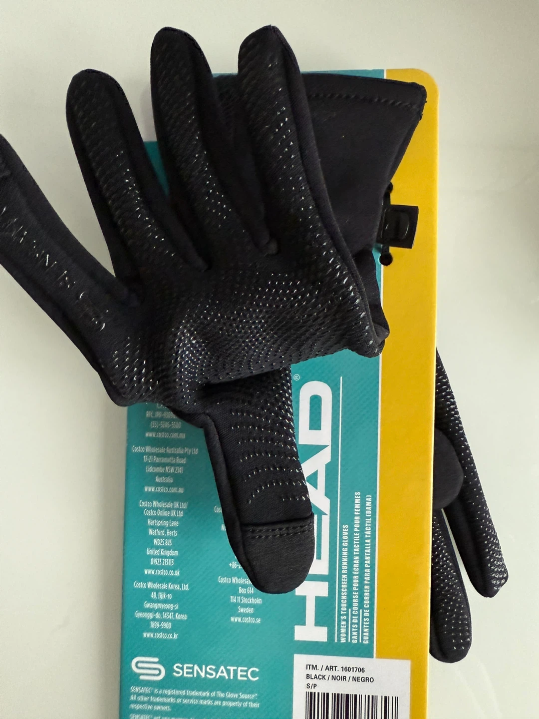 New Head Women's Touchscreen Running Gloves size small - photo 2