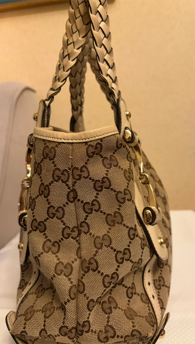 Gucci GG Canvas Braided Pelham shoulder bag - photo 3
