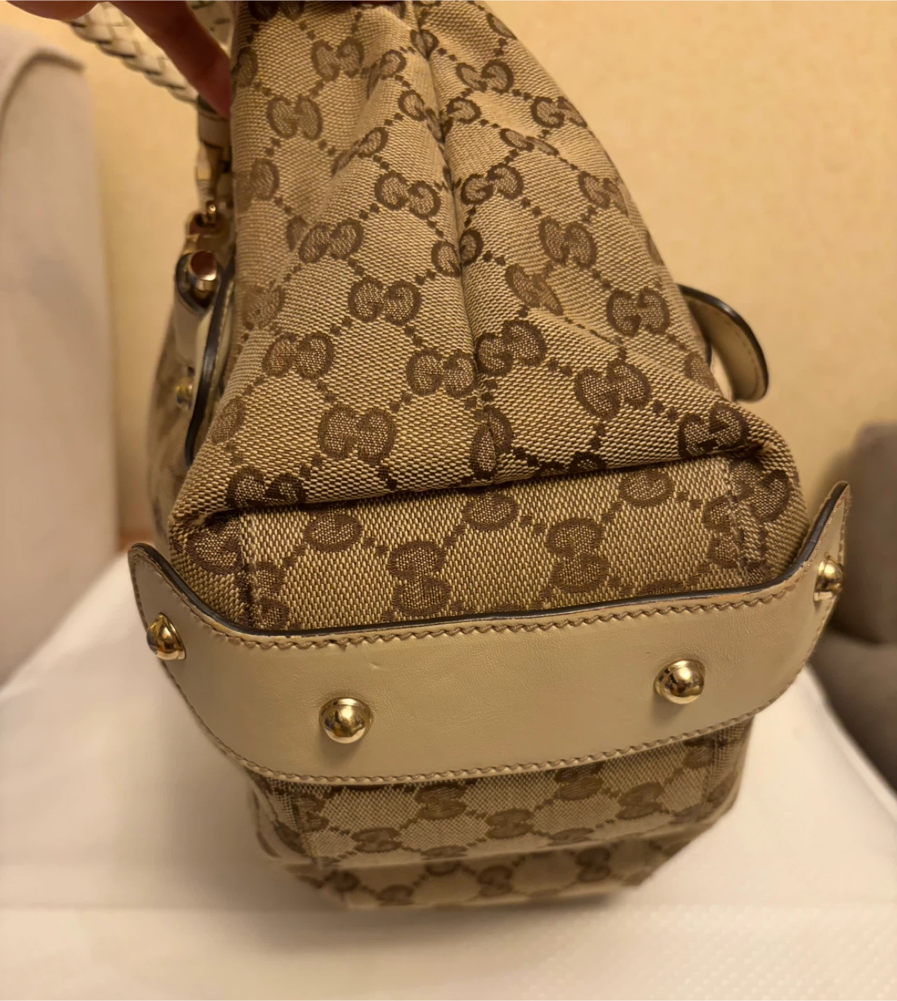 Gucci GG Canvas Braided Pelham shoulder bag - photo 4