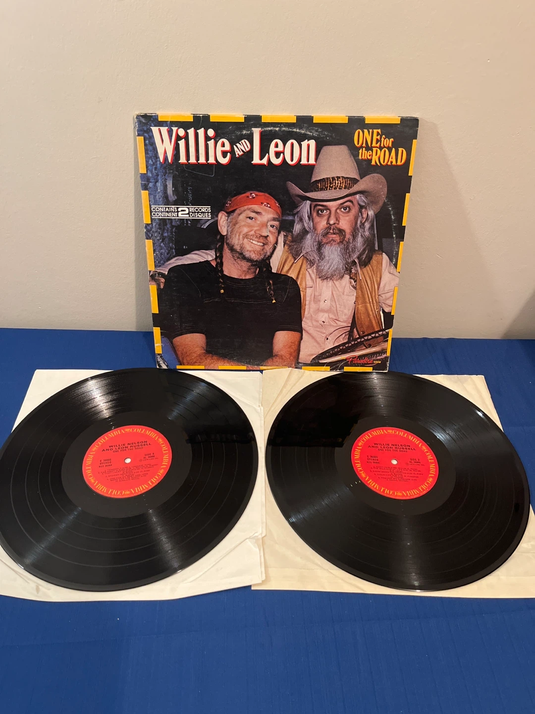 Willie and Leon - One for the Road Double Vinyl LP