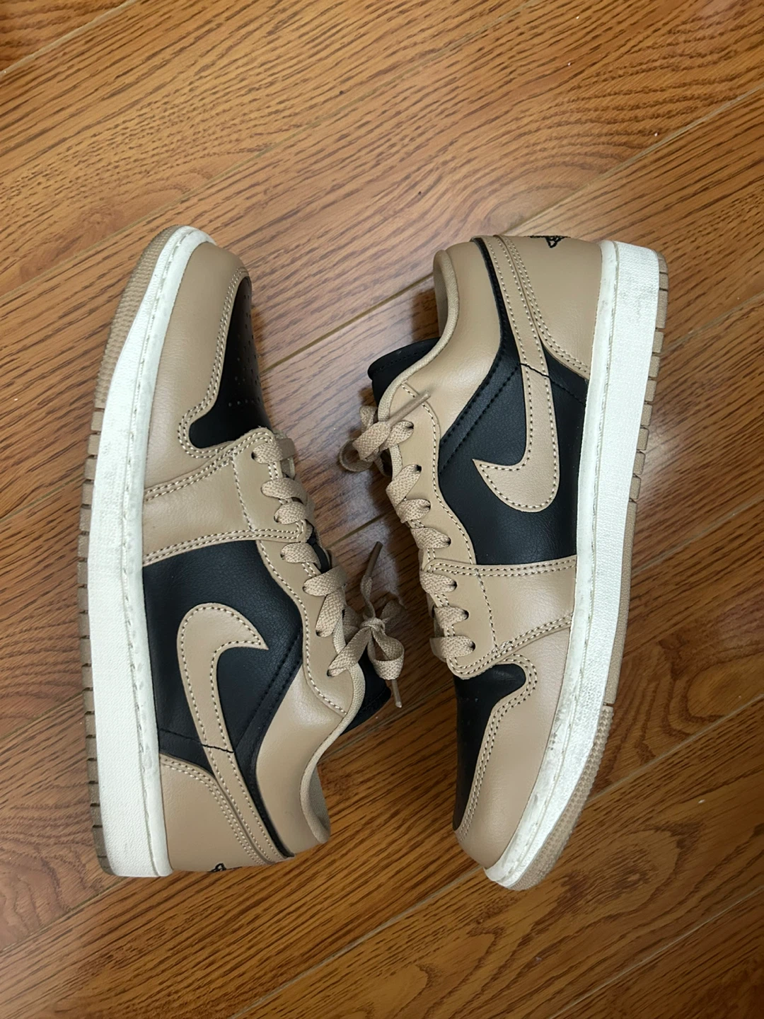 Nike Air Jordan 1 Low Black/Neutral Olive - photo 3