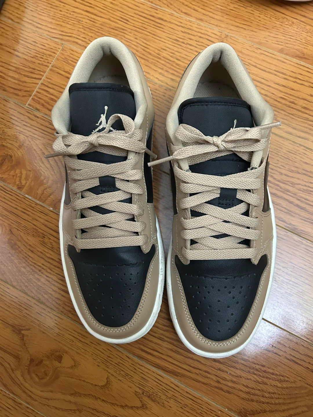 Nike Air Jordan 1 Low Black/Neutral Olive - photo 2