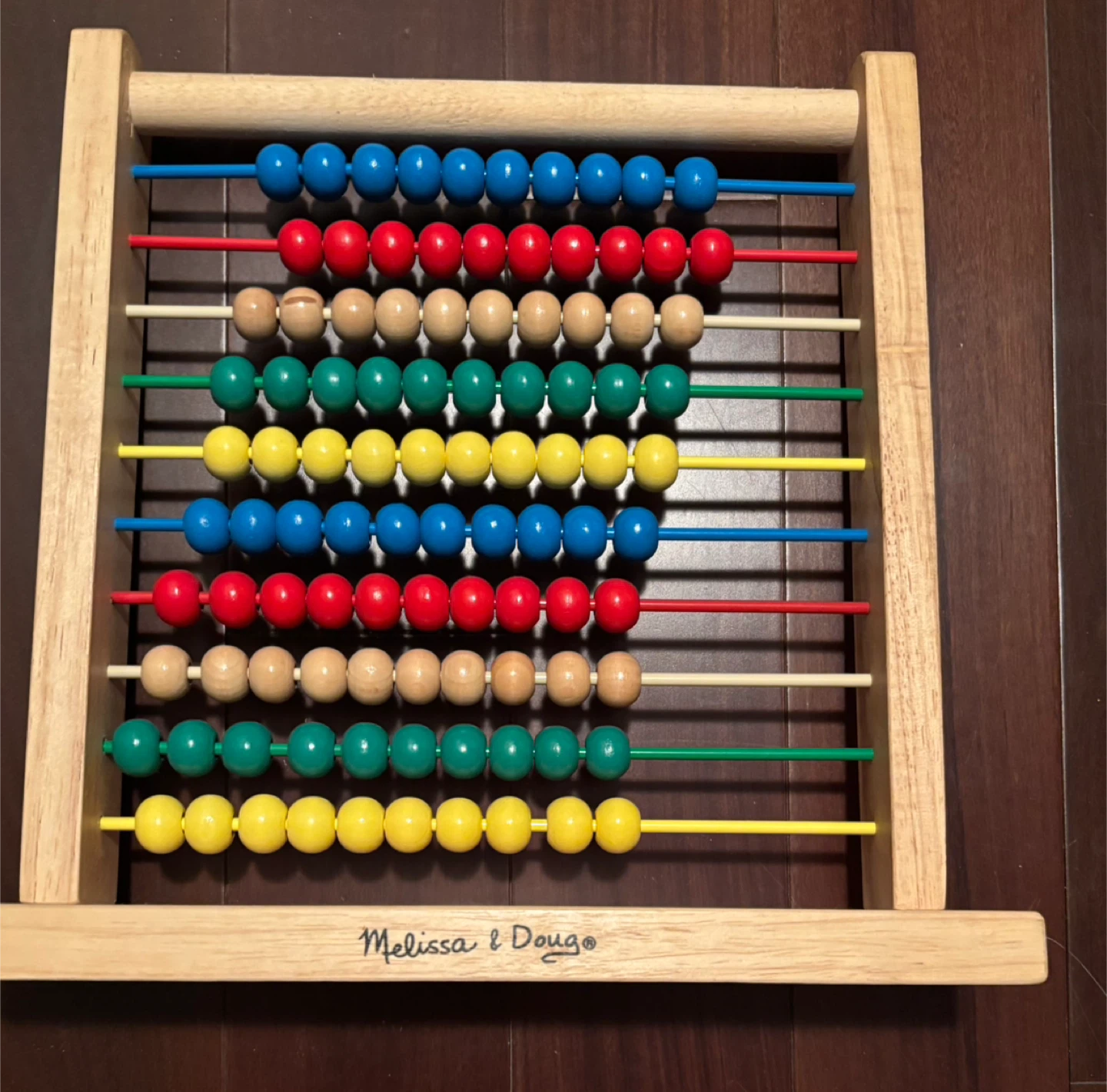 Melissa & Doug Abacus - Classic Wooden Toy