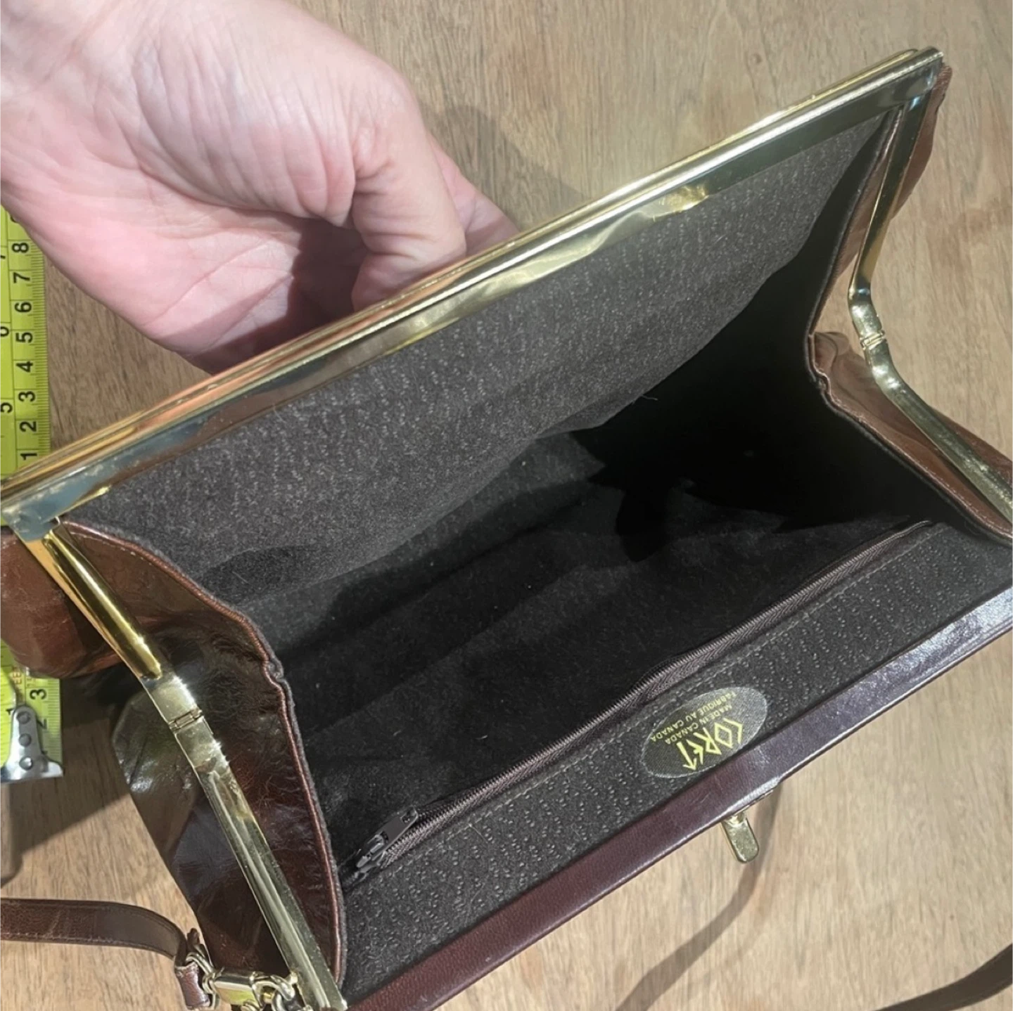 Vintage Kori Snakeskin Handbag - photo 5