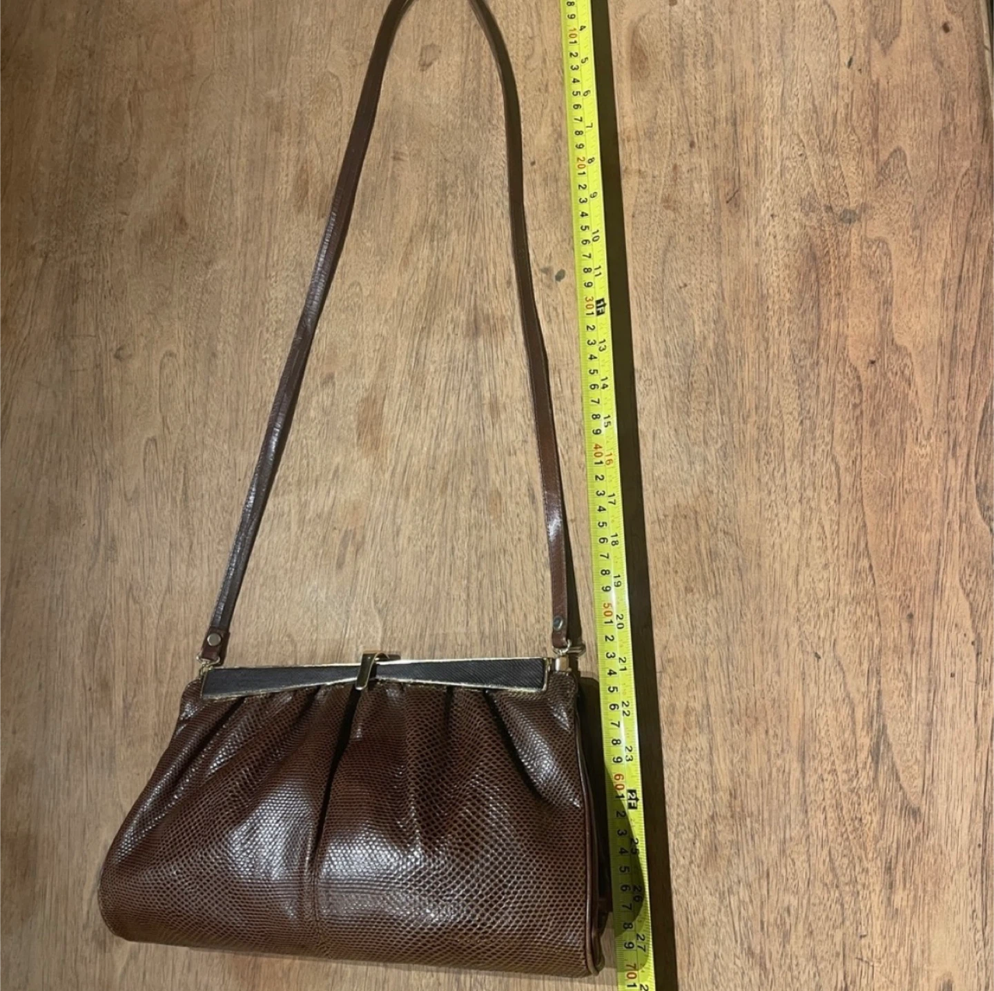 Vintage Kori Snakeskin Handbag - photo 4