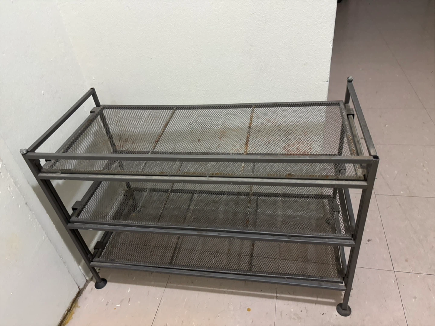 Metal 3-Tier Shoe Rack
