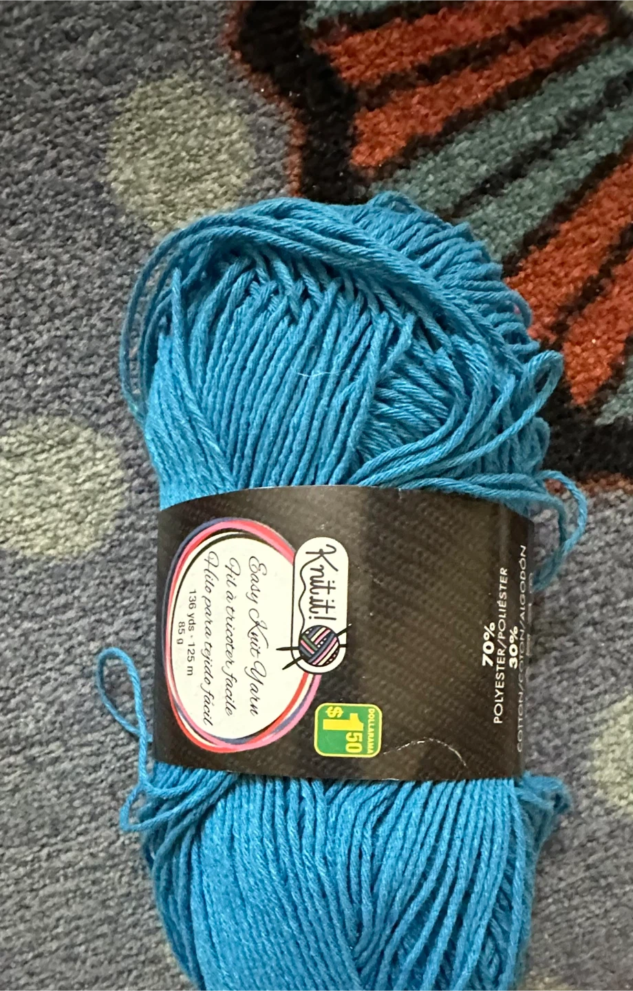 Knit it! Easy Knit Yarn - Blue