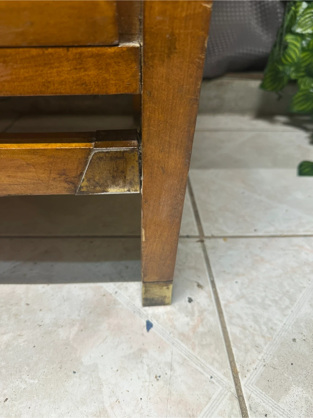 Vintage Wood Dresser / TV Stand - 6 Drawers - photo 5