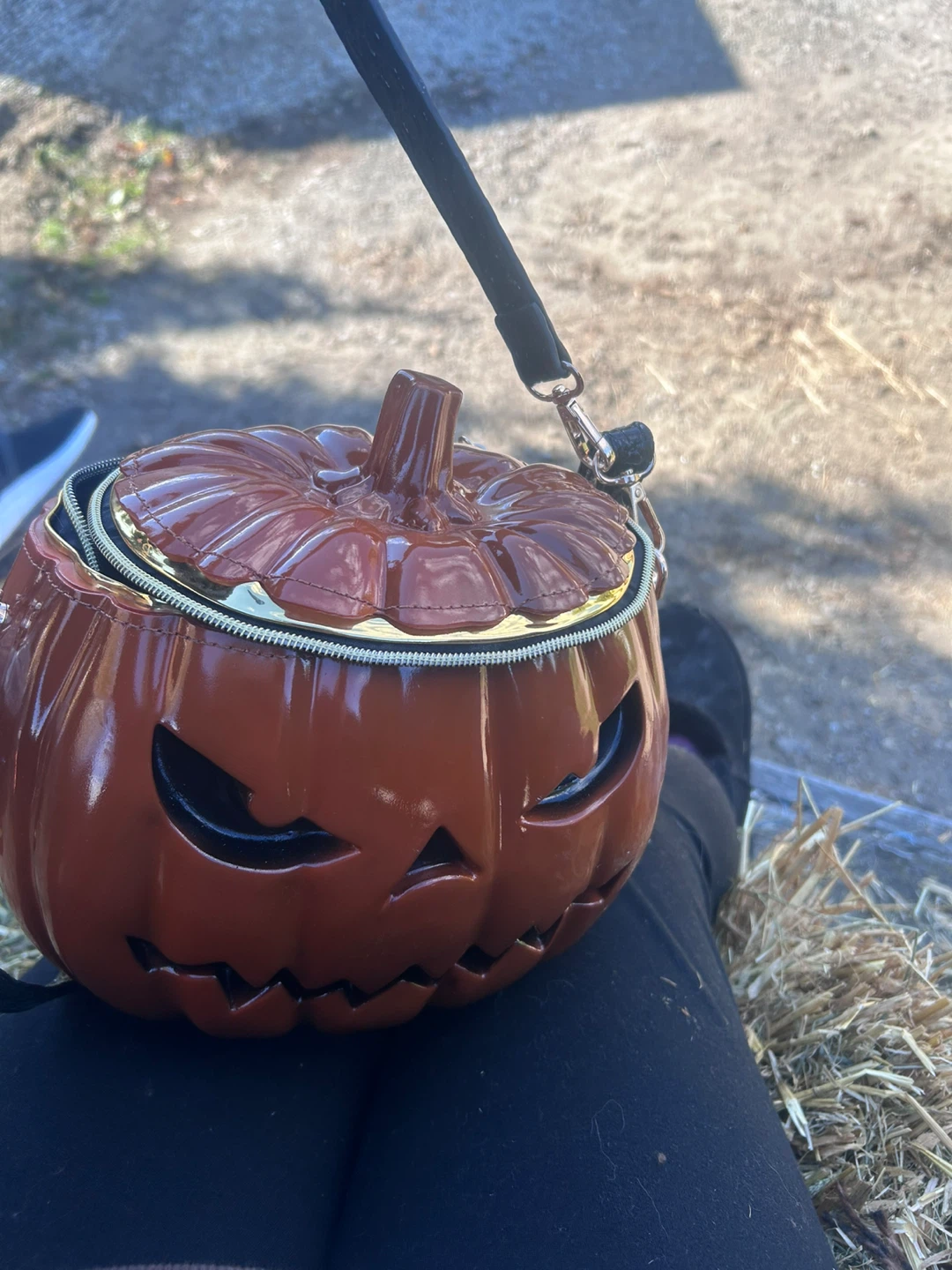 Pumpkin Halloween Purse - photo 3