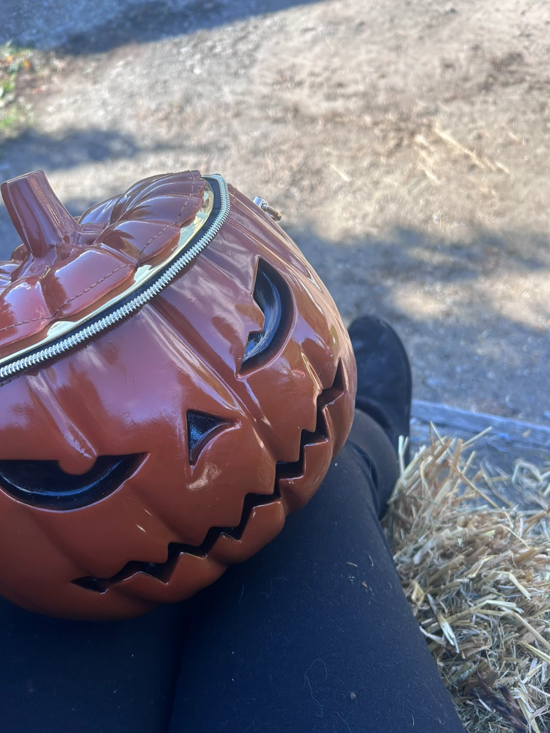 Pumpkin Halloween Purse - photo 2
