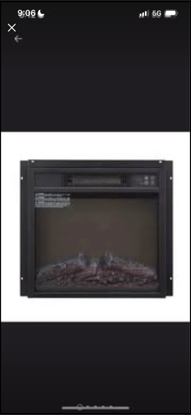 New Electric Fireplace with Remote - photo 3