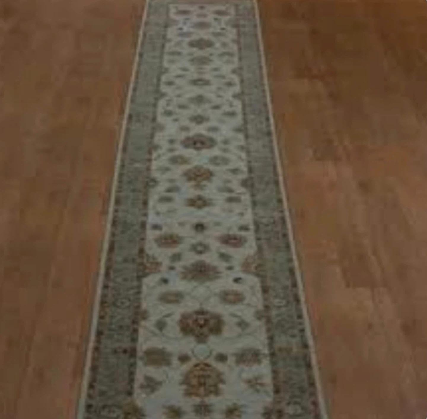 Floral Patterned Hallway Runner Rug - photo 2