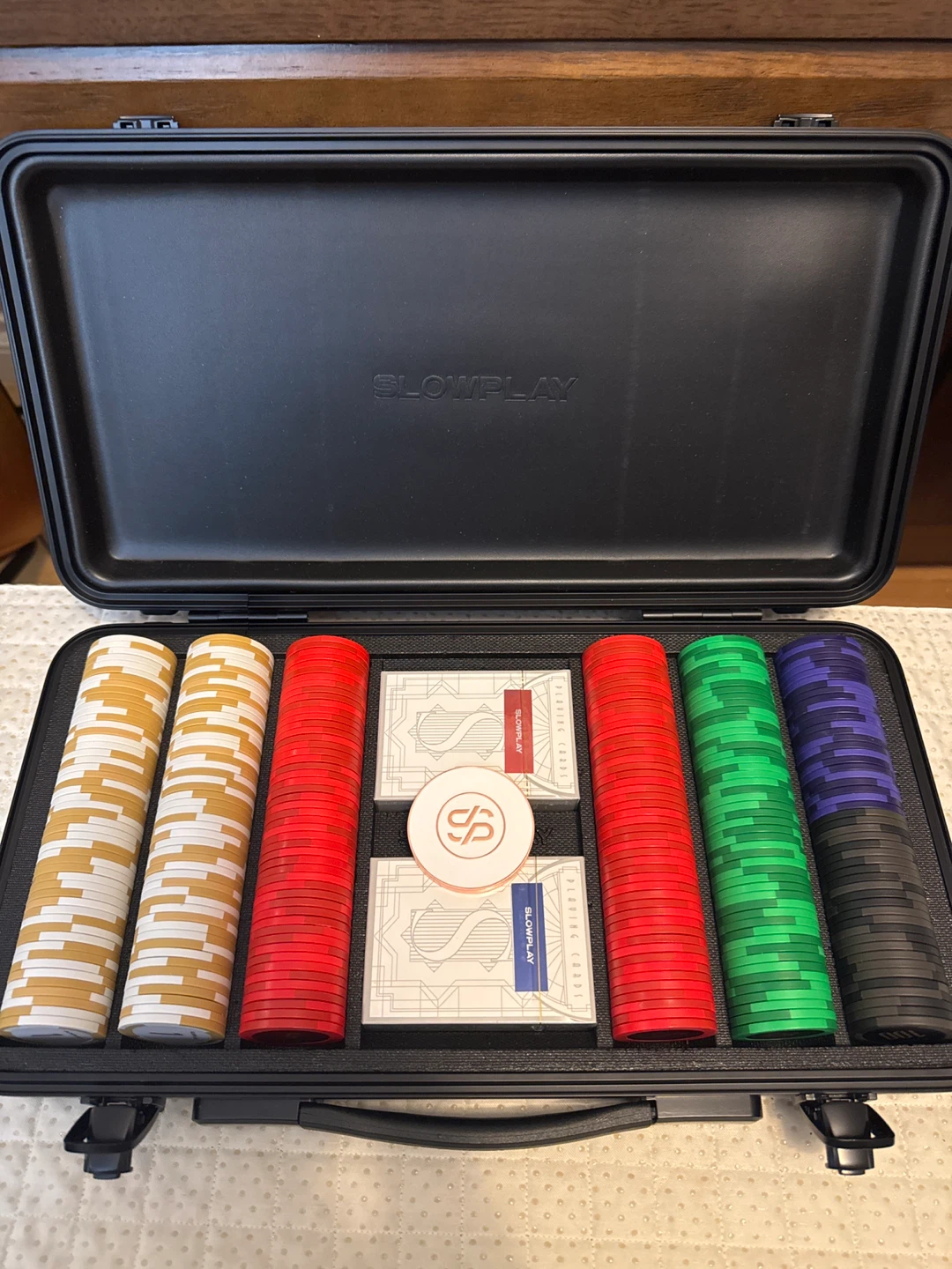 SLOWPLAY Godel Clay Poker Chip Set with Case
