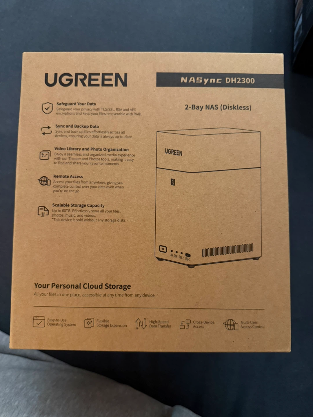 Ugreen NASync DH2300 2-Bay NAS (Diskless) - photo 2