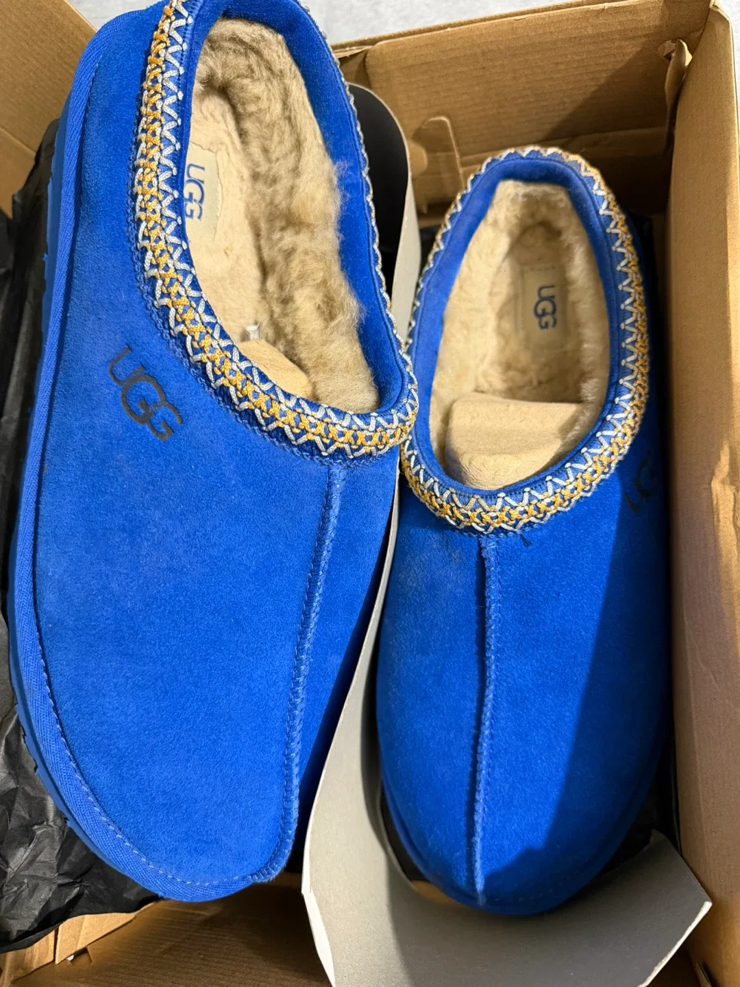 UGG M Tasman Blue Size 13 with Box