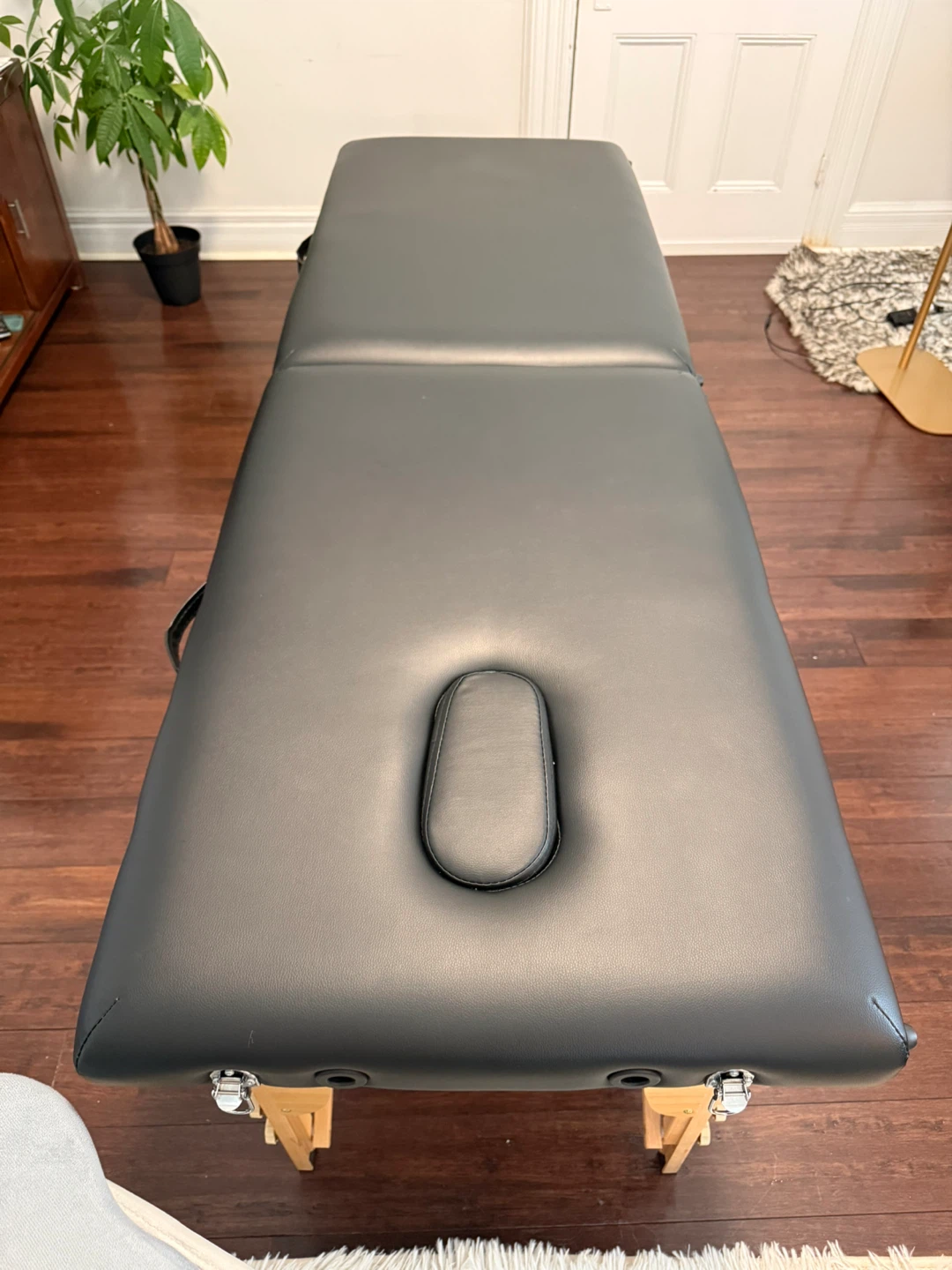 Black Massage Table