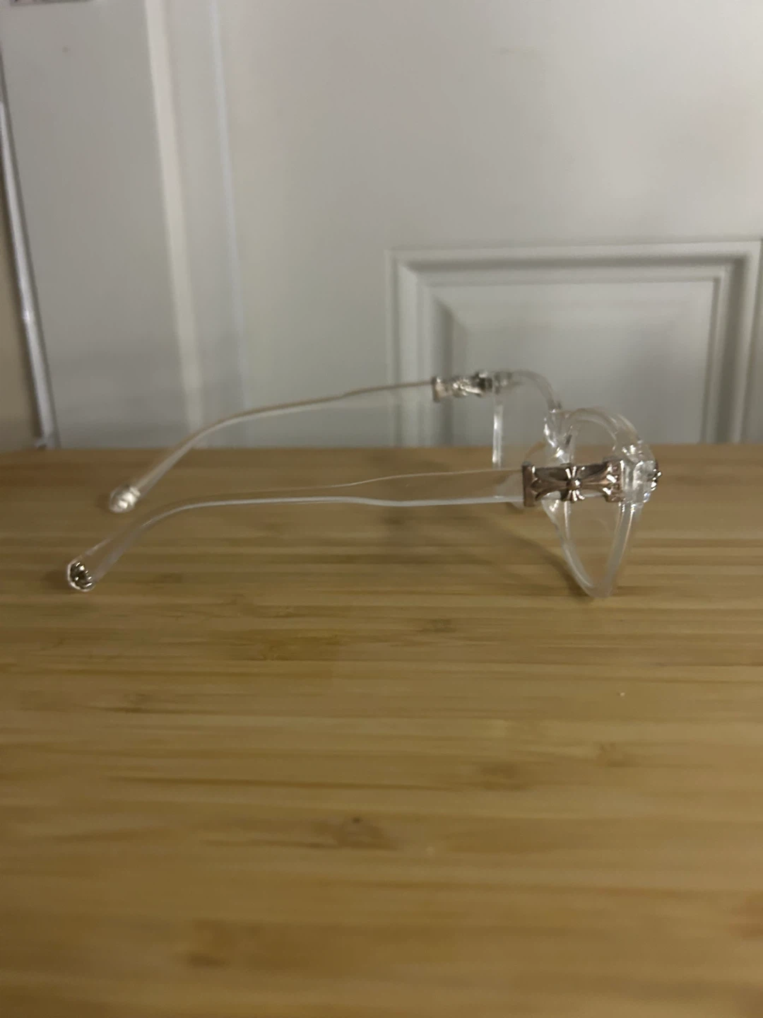 Chrome Hearts Clear Frame Glasses - photo 5