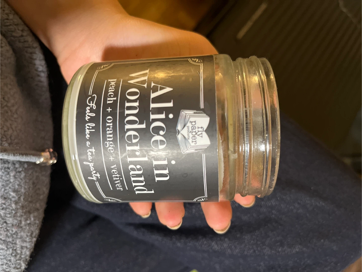 Alice in Wonderland Candle