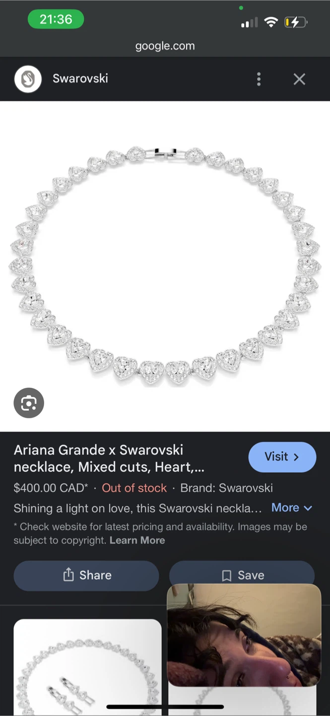 Swarovski Ariana Grande Necklace - photo 2