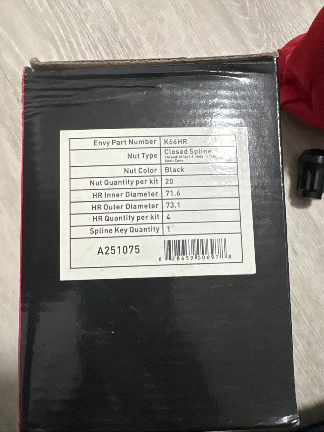 Black Lug Nut Kit - photo 2