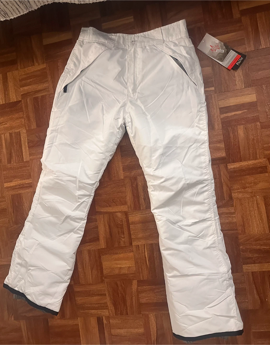 Pulse White Snow Pants - Size M