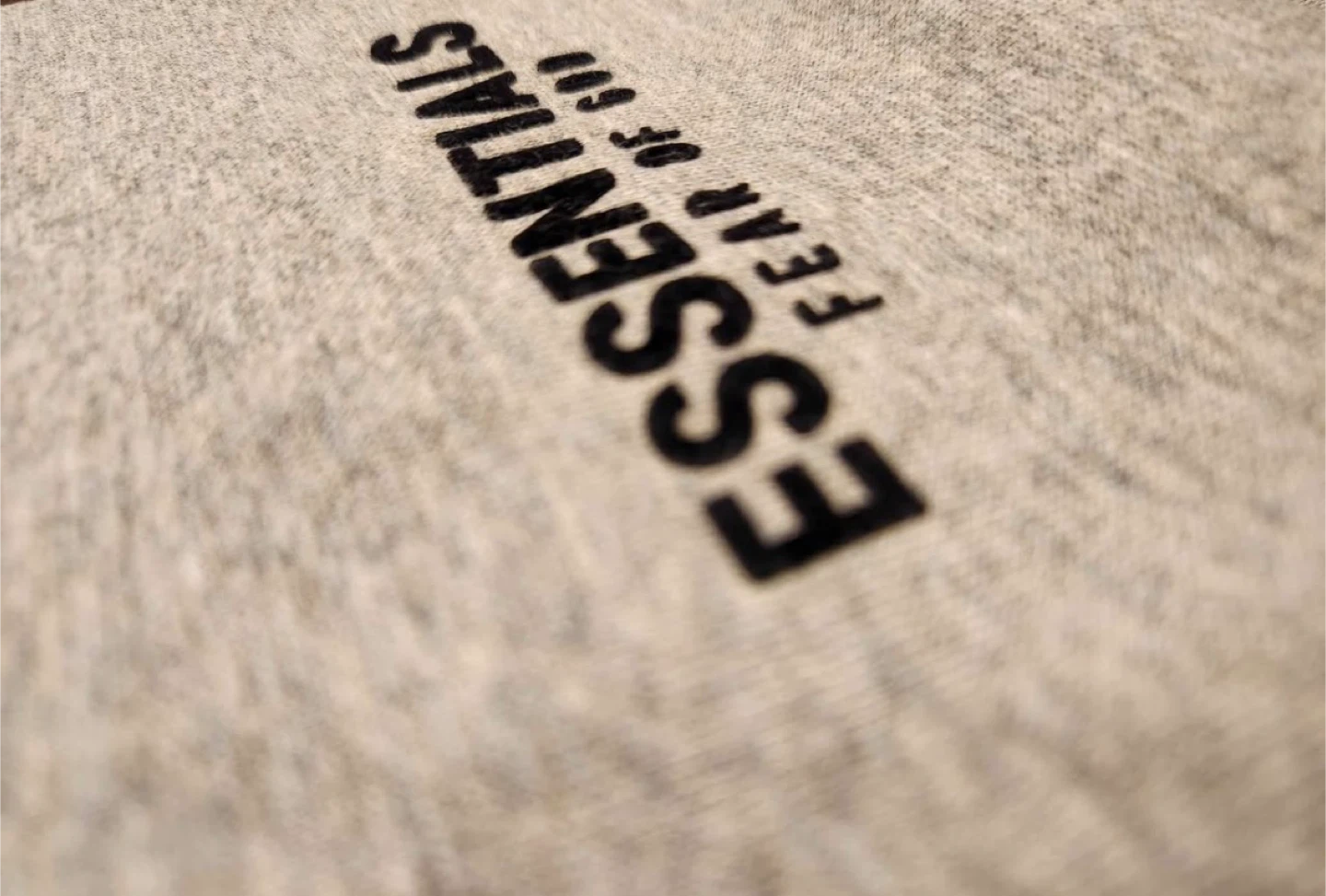 Essentials Fear of God Grey Sweatpants - photo 3