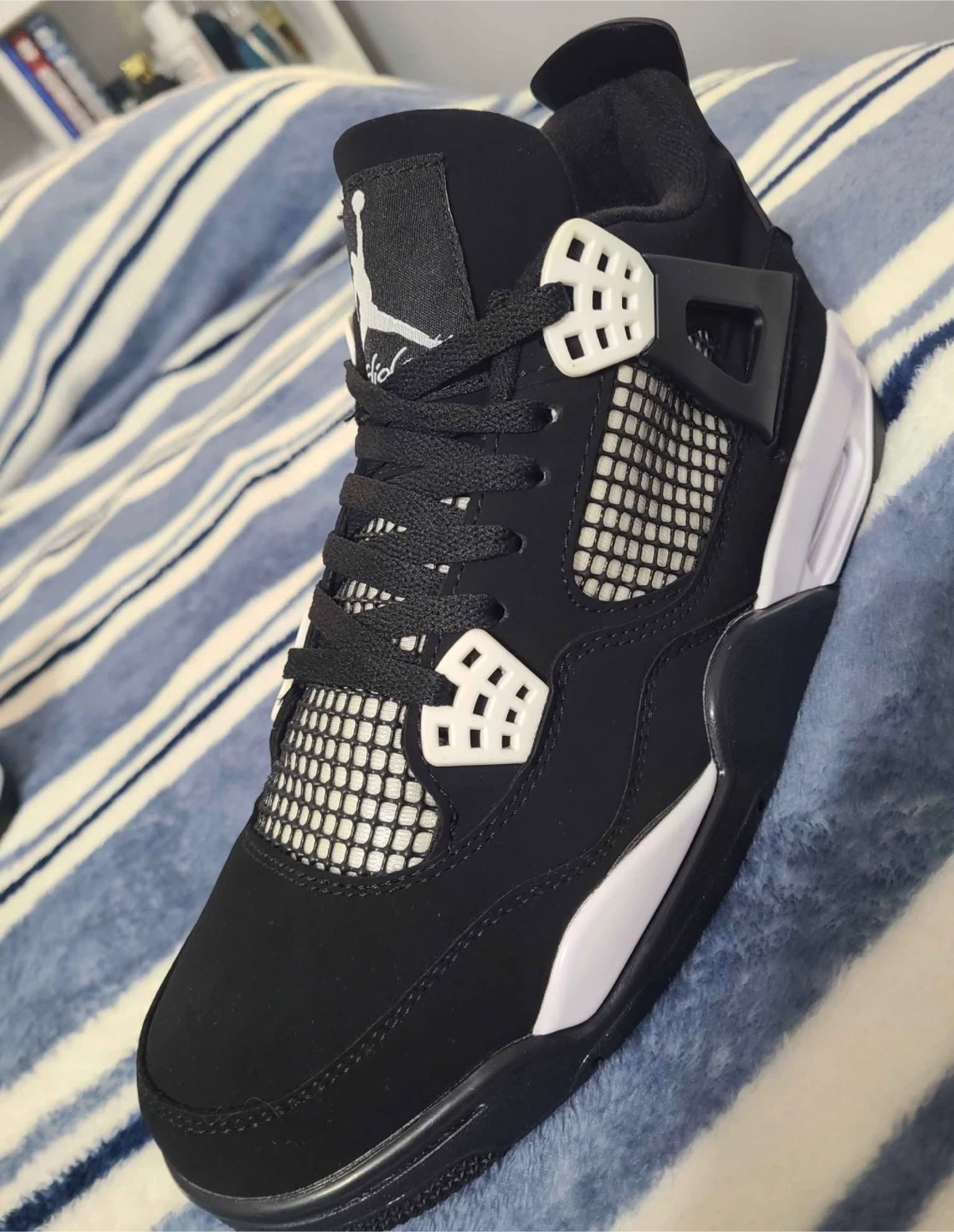 Jordan 4 Retro Black Cat Shoes - photo 4