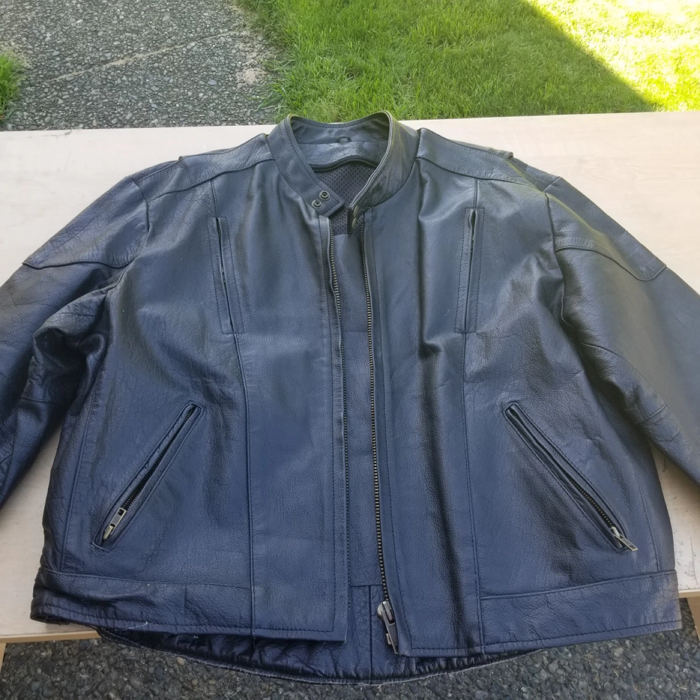 Leather  Motorcycle Jacket