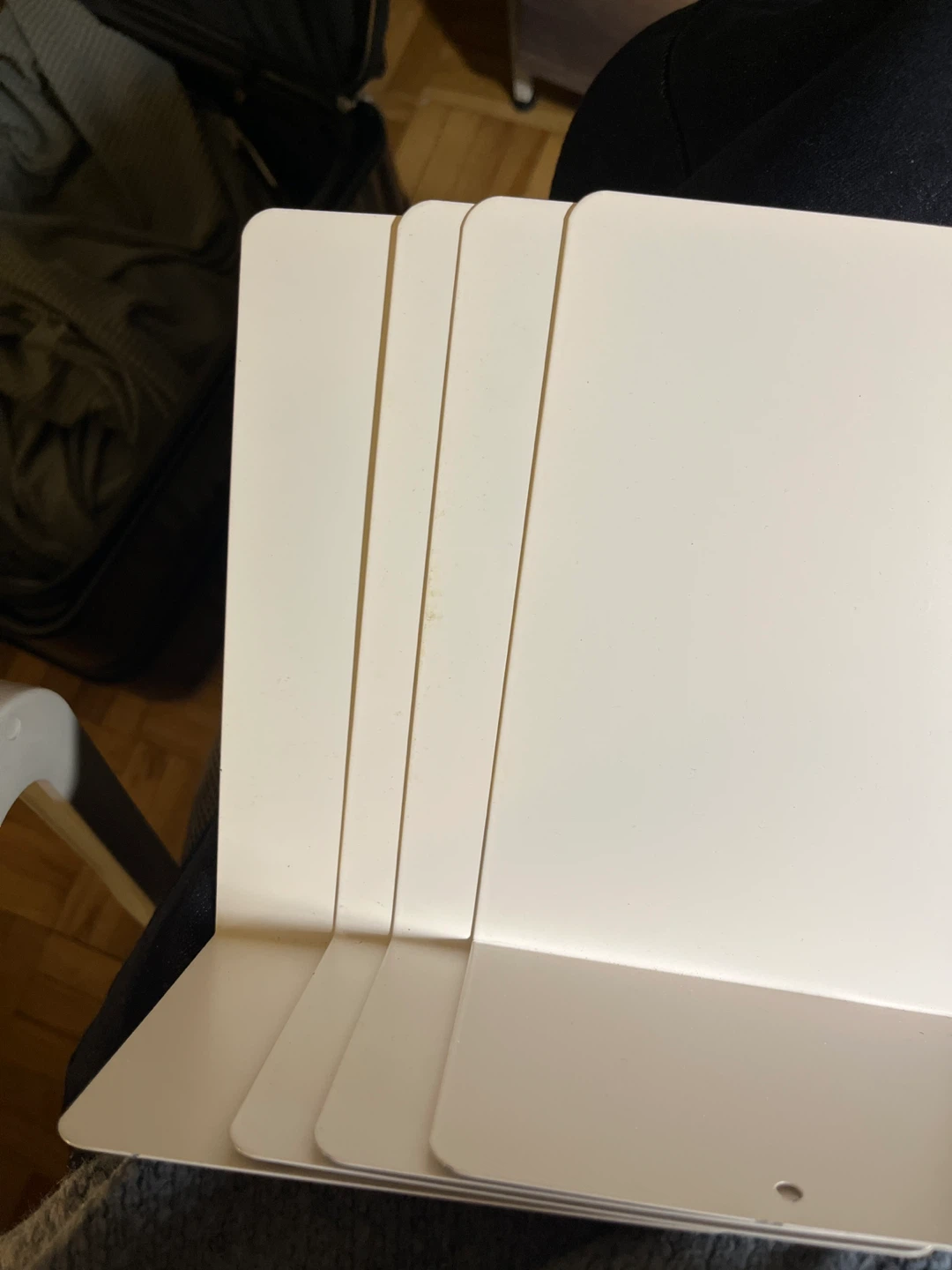 White Metal File Folder Organizer - photo 2