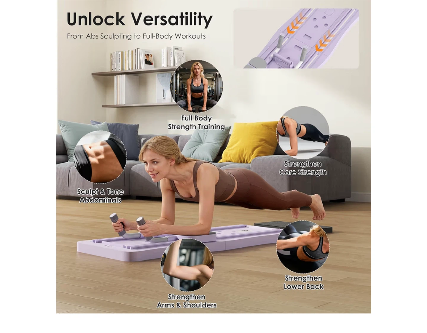 Multi-functional Pilates Board-New in box - photo 2