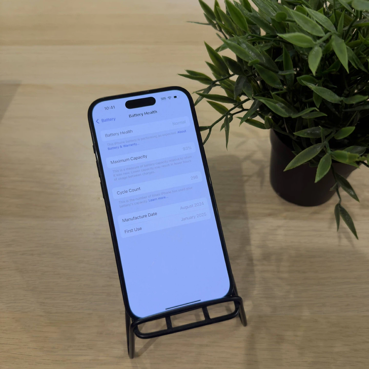 iPhone 15 128 GB Black - photo 3