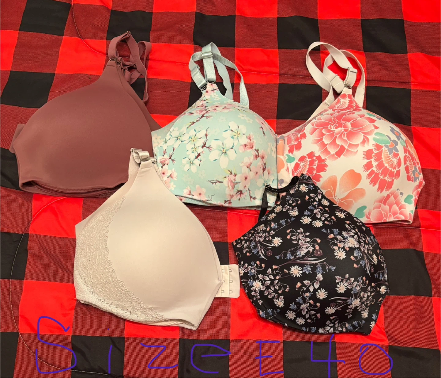 Bras - Size E40 $5 each