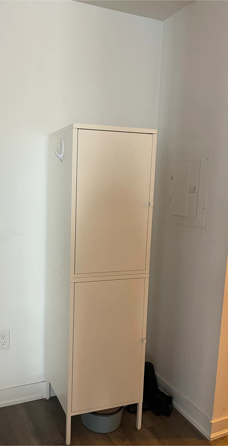 Metal Locker Cabinet - Beige