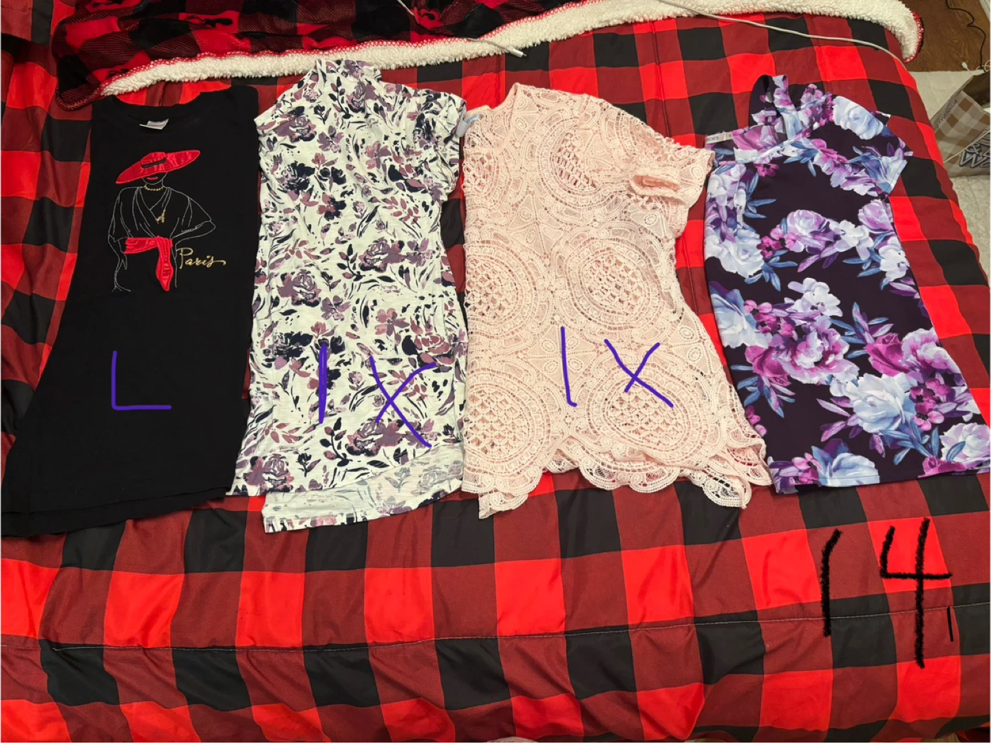 Mixed Lot of Women's Tops - assorted sizes