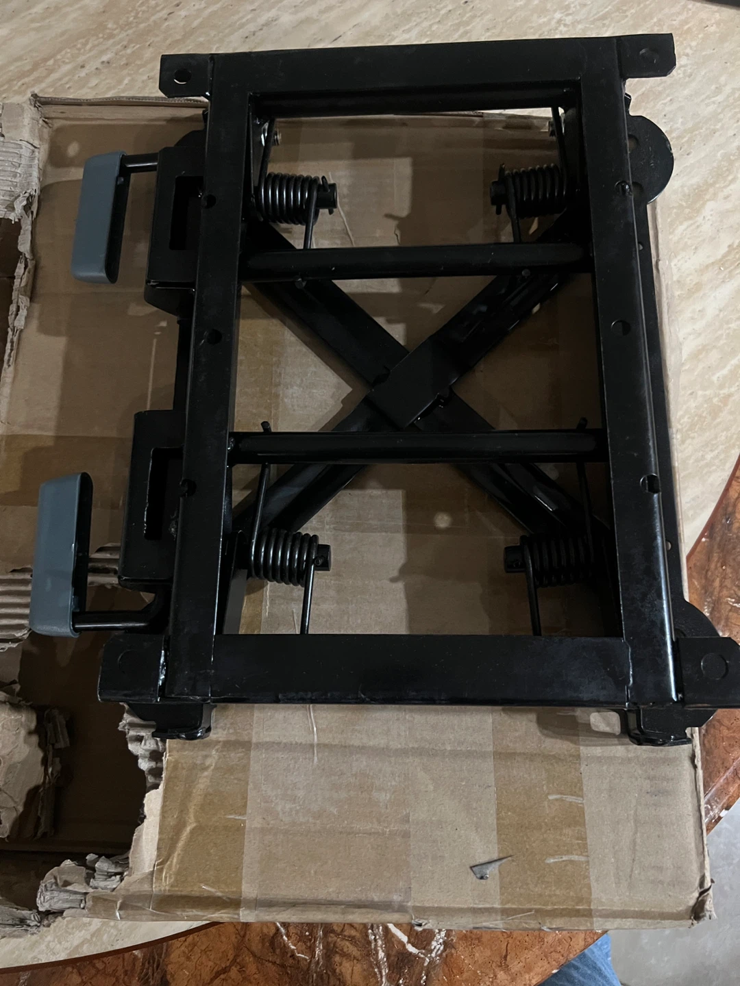 Black Adjustable Vehicle Lift Platform - photo 2