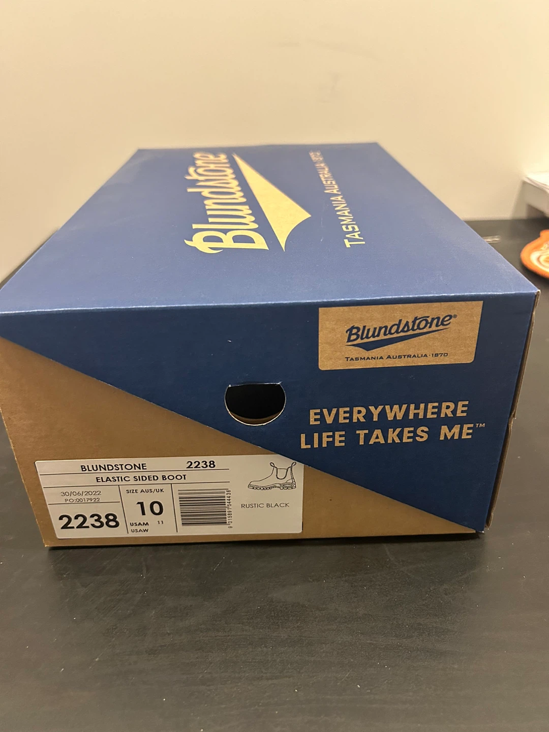 Blundstone 2238 - Rustic Black, Size 11