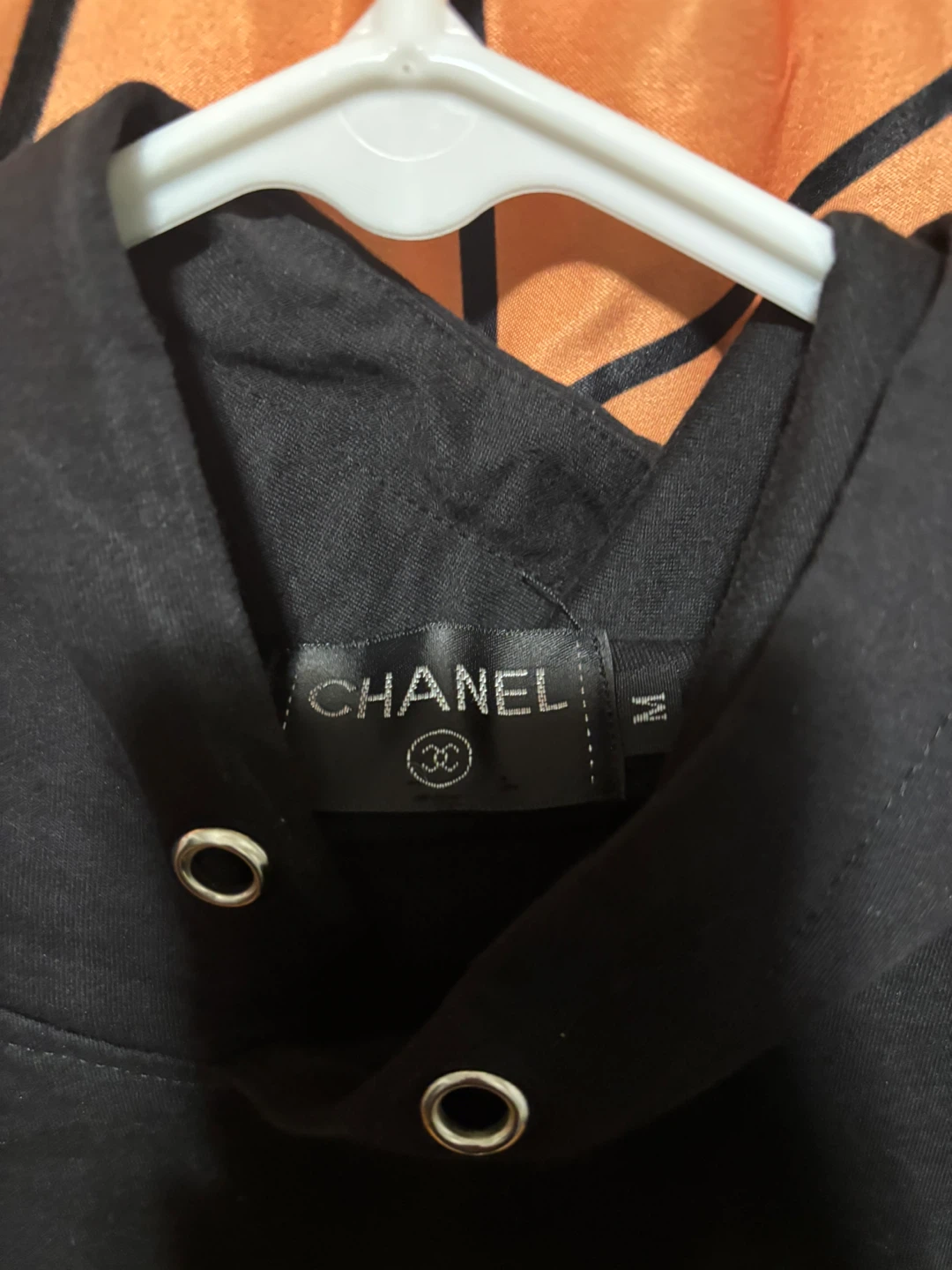 Chanel Black Hoodie Size M - photo 3