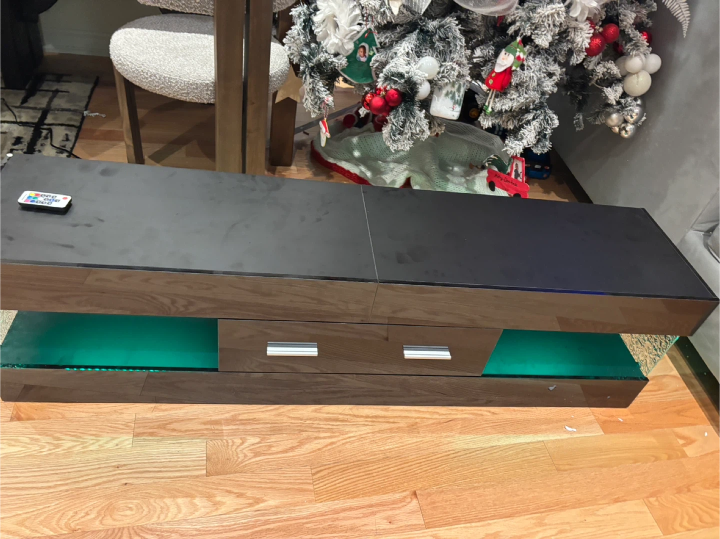 Black TV Stand Console with LED- 60Inches - photo 5