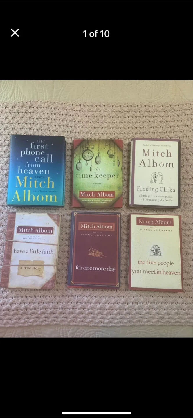 Mitch Albom Book Collection