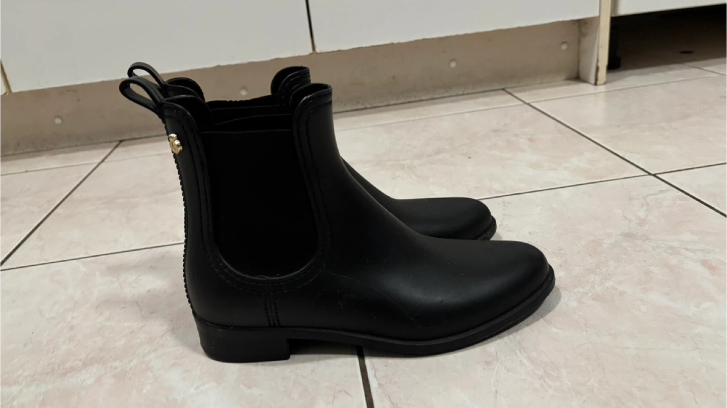 Lemon jelly black boots. - photo 5