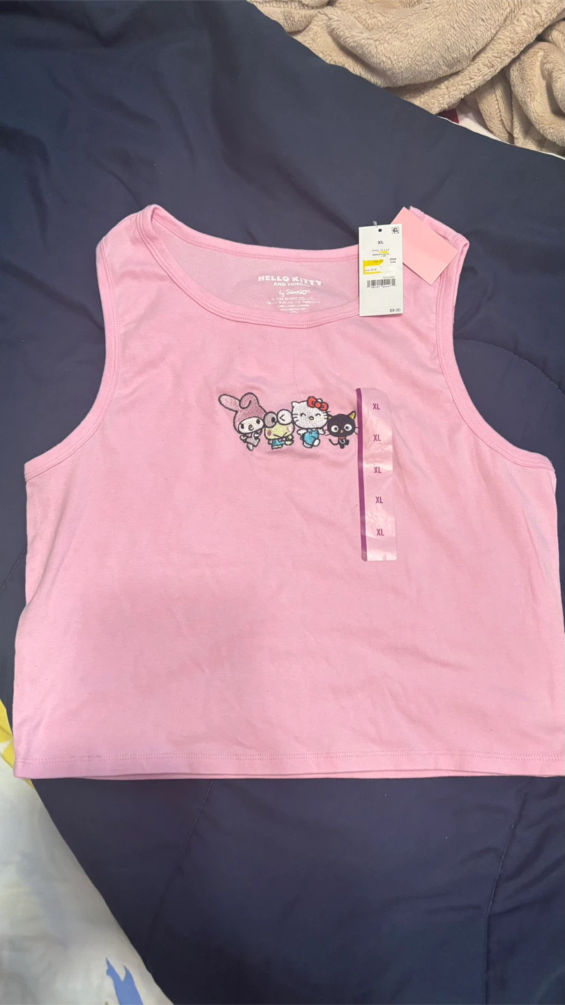Hello Kitty Pink Tank Top - XL