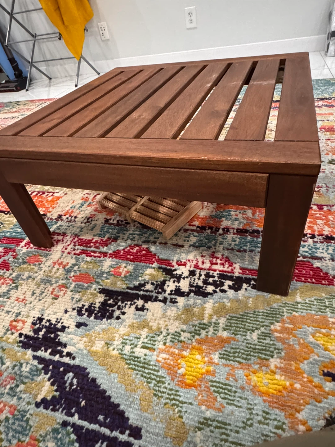 IKEA Applaro Brown Outdoor Coffee Table - photo 3