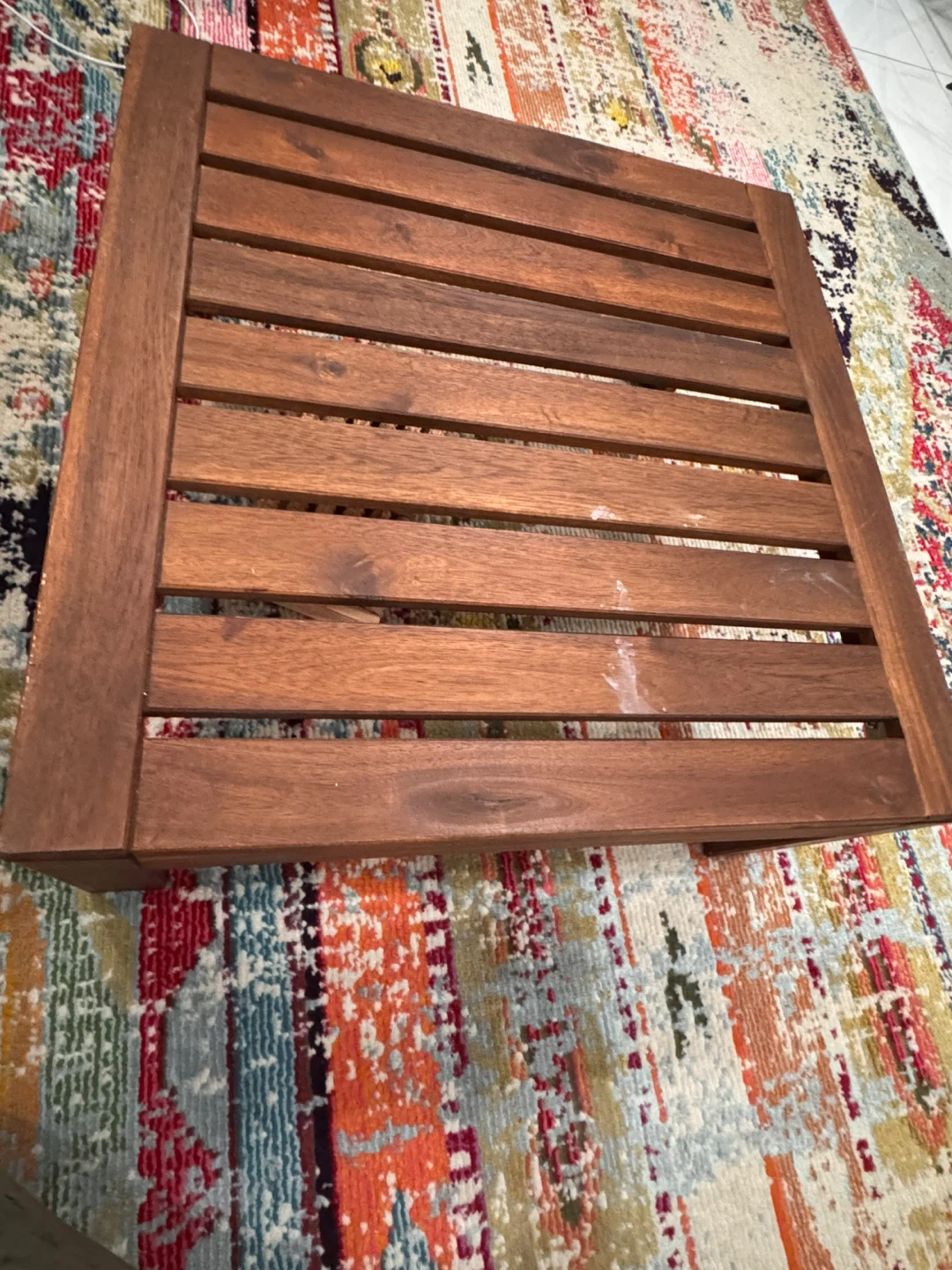 IKEA Applaro Brown Outdoor Coffee Table - photo 2