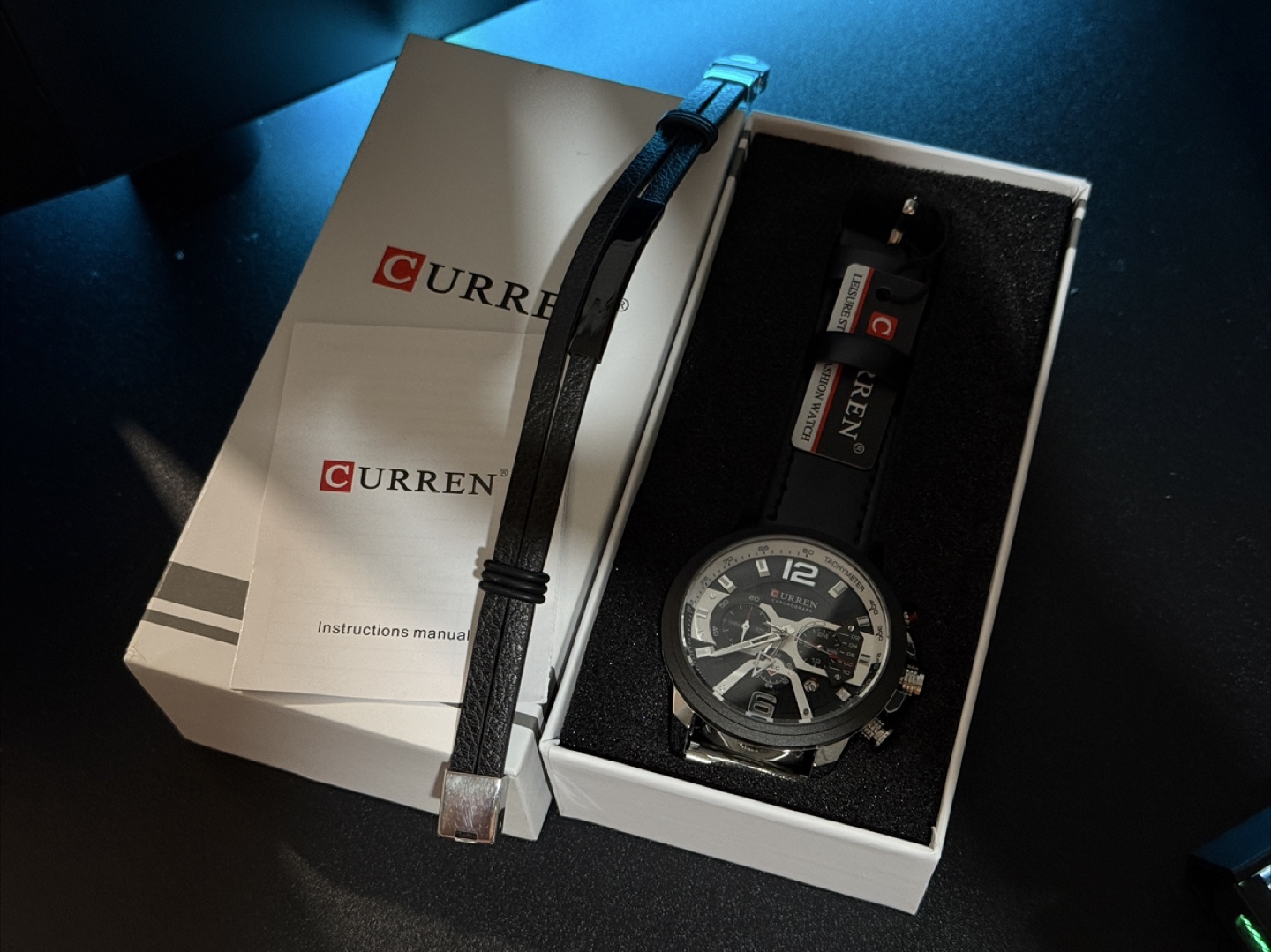 Curren Men's Fashion Watch with Bracelet - New in Box!