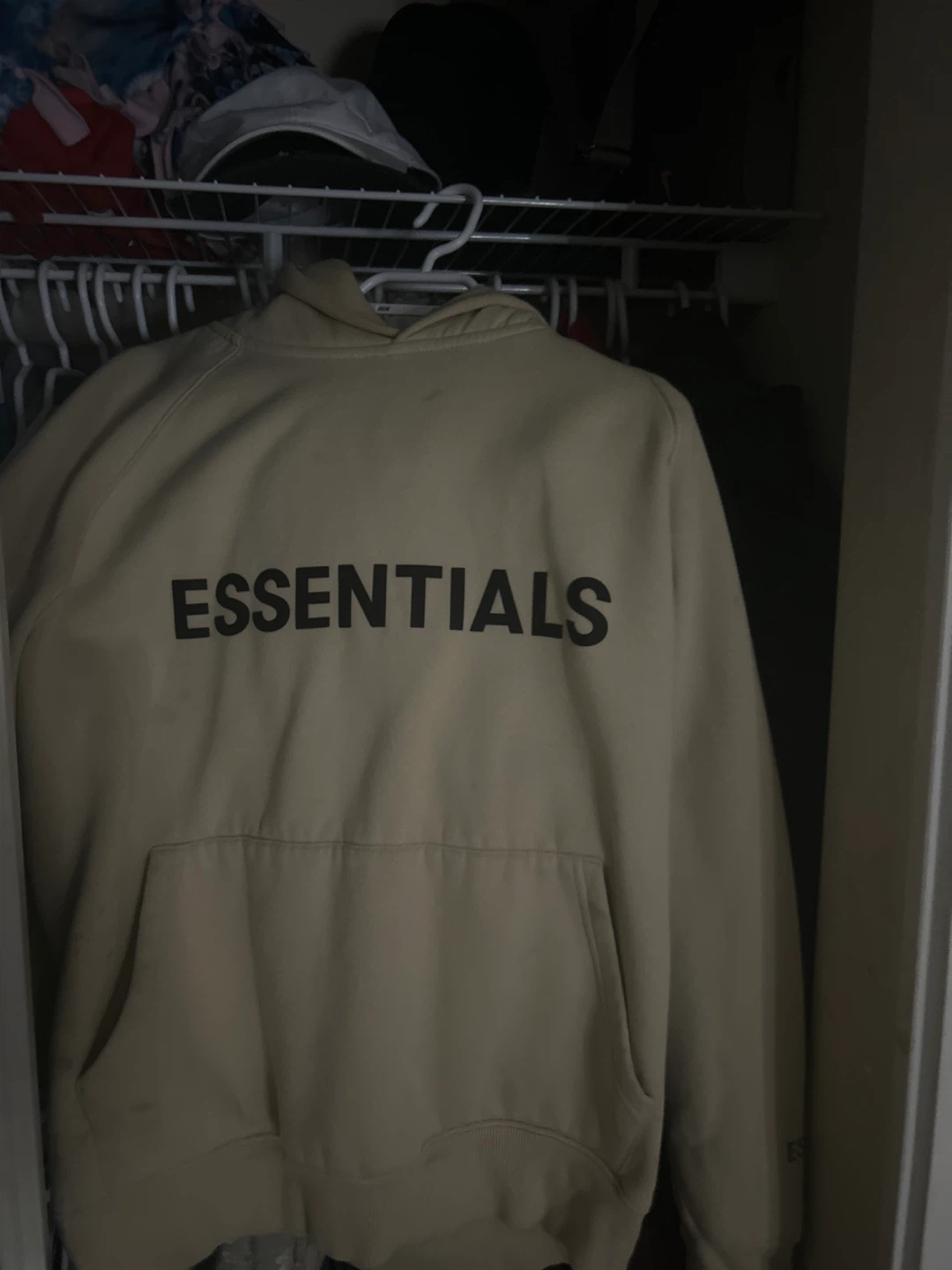 Essentials Hoodie - Beige