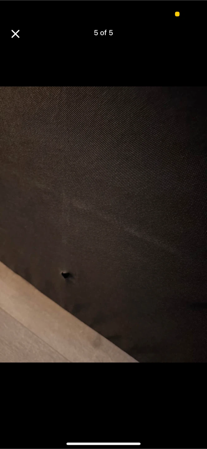 IKEA SLATTUM Queen Bed Frame - Vissle Dark Gray - photo 4