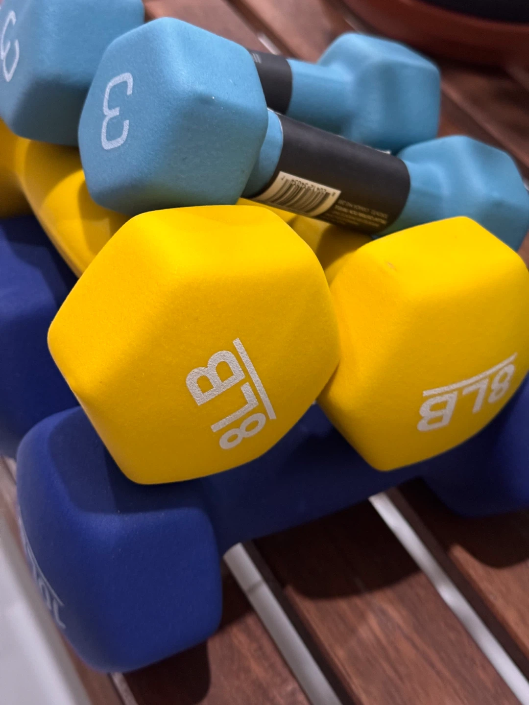 Dumbbell Set - 3lb, 8lb, 10lb