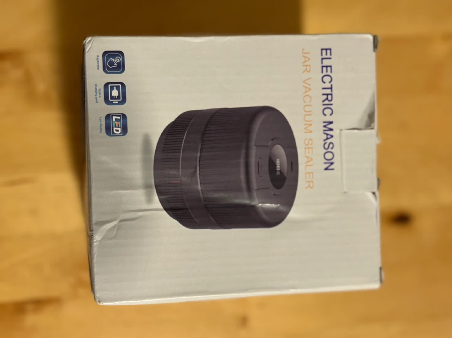 Electric Mason Jar Vacuum Sealer - New in Box