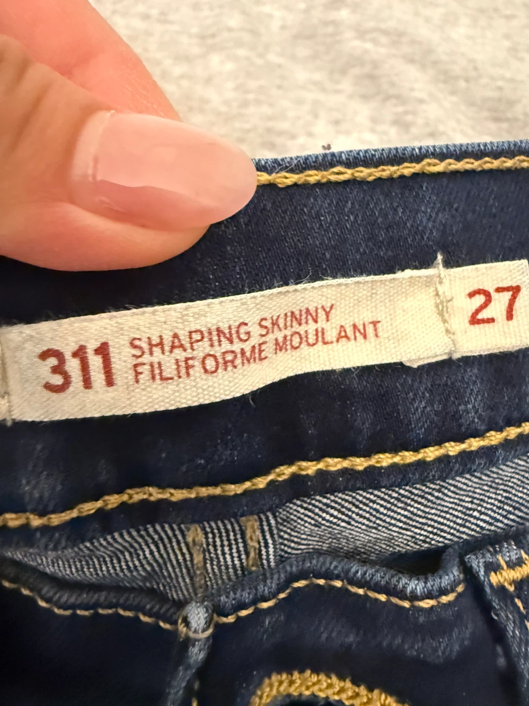 Levi's 311 Shaping Skinny Jeans - Size 27 - photo 2
